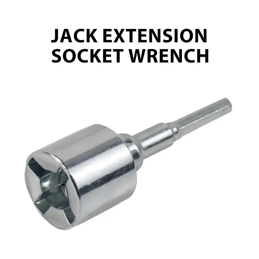 1SET Universal Scissor Jack Adapter Jack Extension Socket Wrench Scissor Portable Car Maintenance Tool Kit
1SET Universal Scissor Jack Adapter Jack Extension Socket Wrench Scissor Portable Car Maintenance Tool Kit