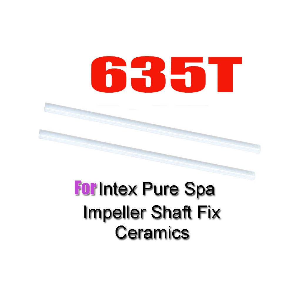 for Intex Krystal Clear 28635EG C1500 635T Ceramic Stainless steel Impeller Shaft, 2PC KIT for 1500 GPH Pump
for Intex Krystal Clear 28635EG C1500 635T Ceramic Stainless steel Impeller Shaft, 2PC KIT for 1500 GPH Pump