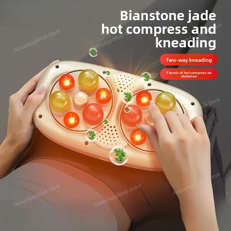HOT SALE Double Disc Abdominal Kneading Instrument Bianshi Massage Head Electric Heating Kneading Belly Abdominal Massager
HOT SALE Double Disc Abdominal Kneading Instrument Bianshi Massage Head Electric Heating Kneading Belly Abdominal Massager