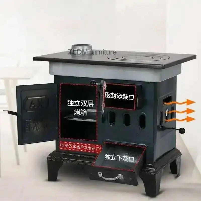 Outdoor Patio Heaters Indoor Firewood Heating Stove Home Firewood and Coal Dual-purpose Roasting Stove Multi-function Oven Stove
Outdoor Patio Heaters Indoor Firewood Heating Stove Home Firewood and Coal Dual-purpose Roasting Stove Multi-function Oven Stove