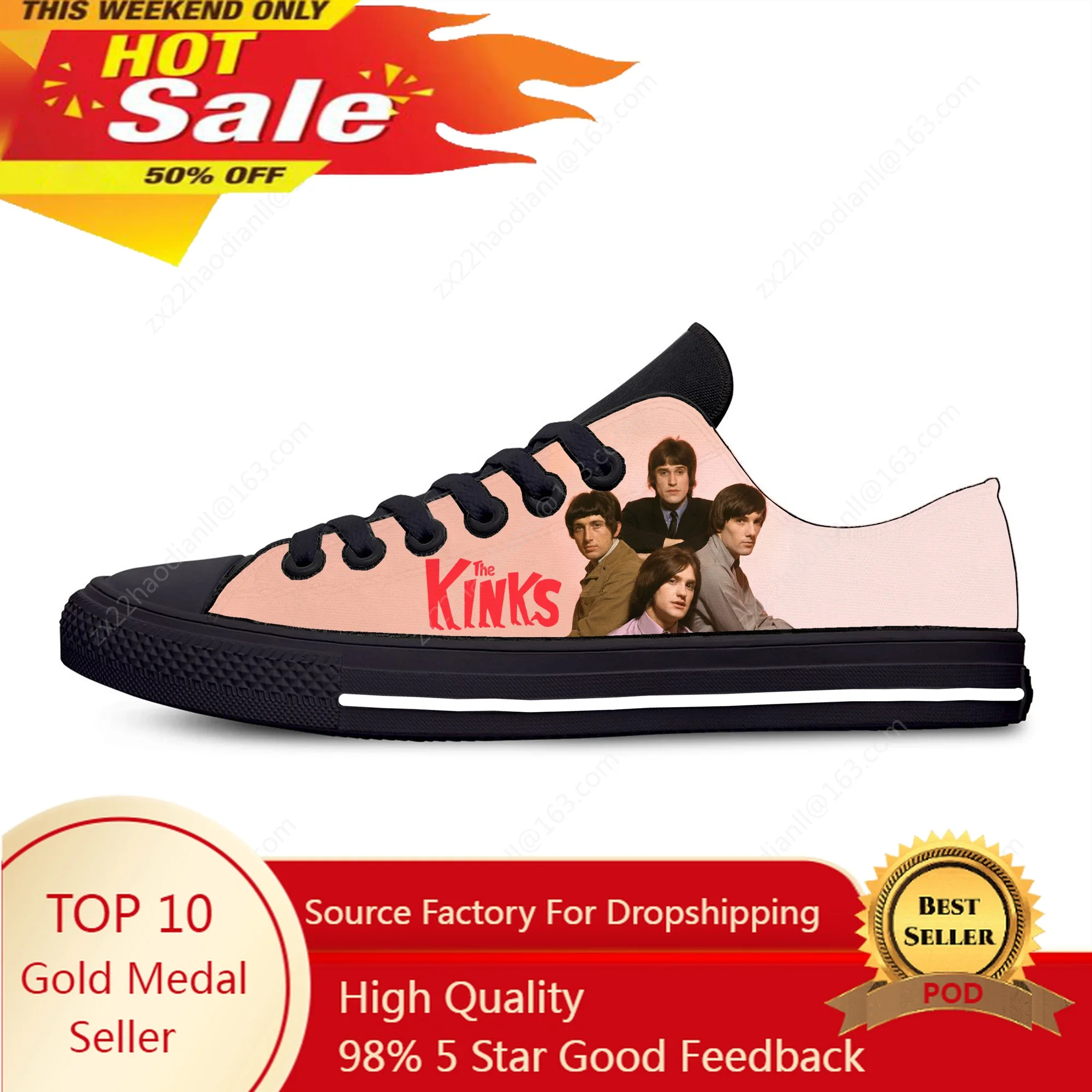 The Rock band Low Top Sneakers Kinks Mens Womens Teenager Casual Shoes Running Shoe 3D Print Breathable Lightweight shoe
The Rock band Low Top Sneakers Kinks Mens Womens Teenager Casual Shoes Running Shoe 3D Print Breathable Lightweight shoe