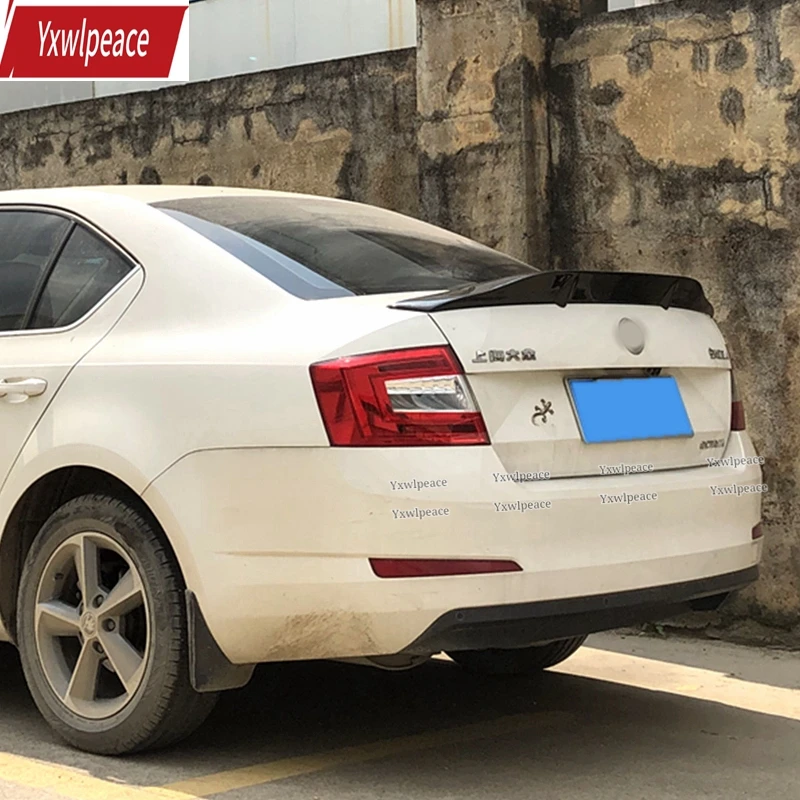 R style Real Carbon Fiber/FRP Rear Trunk Lip Spoiler Wing Body Kit Accessories For Skoda Octavia 2015 2016 2017
R style Real Carbon Fiber/FRP Rear Trunk Lip Spoiler Wing Body Kit Accessories For Skoda Octavia 2015 2016 2017