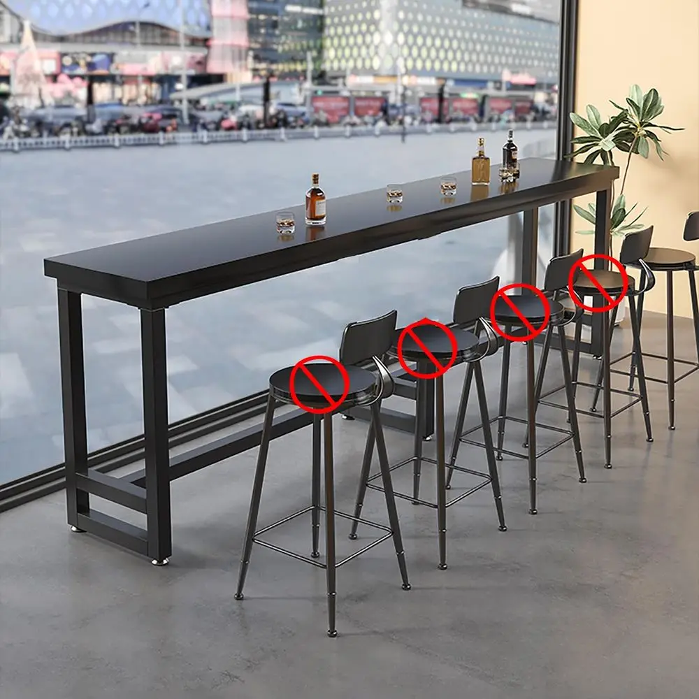 Bar Table, Long Bar Height Dining Table,Narrow High Pub Table,2 Thick Solid Wood Top for Kitchen,Coffee Shop, Breakroom,Small S
Bar Table, Long Bar Height Dining Table,Narrow High Pub Table,2 Thick Solid Wood Top for Kitchen,Coffee Shop, Breakroom,Small S