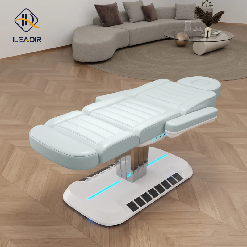 Beauty Salon Electric 4 Motors Adjustable Beauty Durable SPA Massage Table Teraphy Health Facial Beauty Table Blue
Beauty Salon Electric 4 Motors Adjustable Beauty Durable SPA Massage Table Teraphy Health Facial Beauty Table Blue