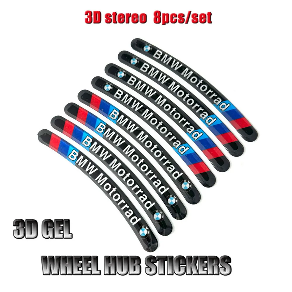 Светоотражающие колеса мотоцикла BMW Racing, 3D мягкие клеевые наклейки, универсальная модификация, наклейки на стальной обод шины
Светоотражающие колеса мотоцикла BMW Racing, 3D мягкие клеевые наклейки, универсальная модификация, наклейки на стальной обод шины