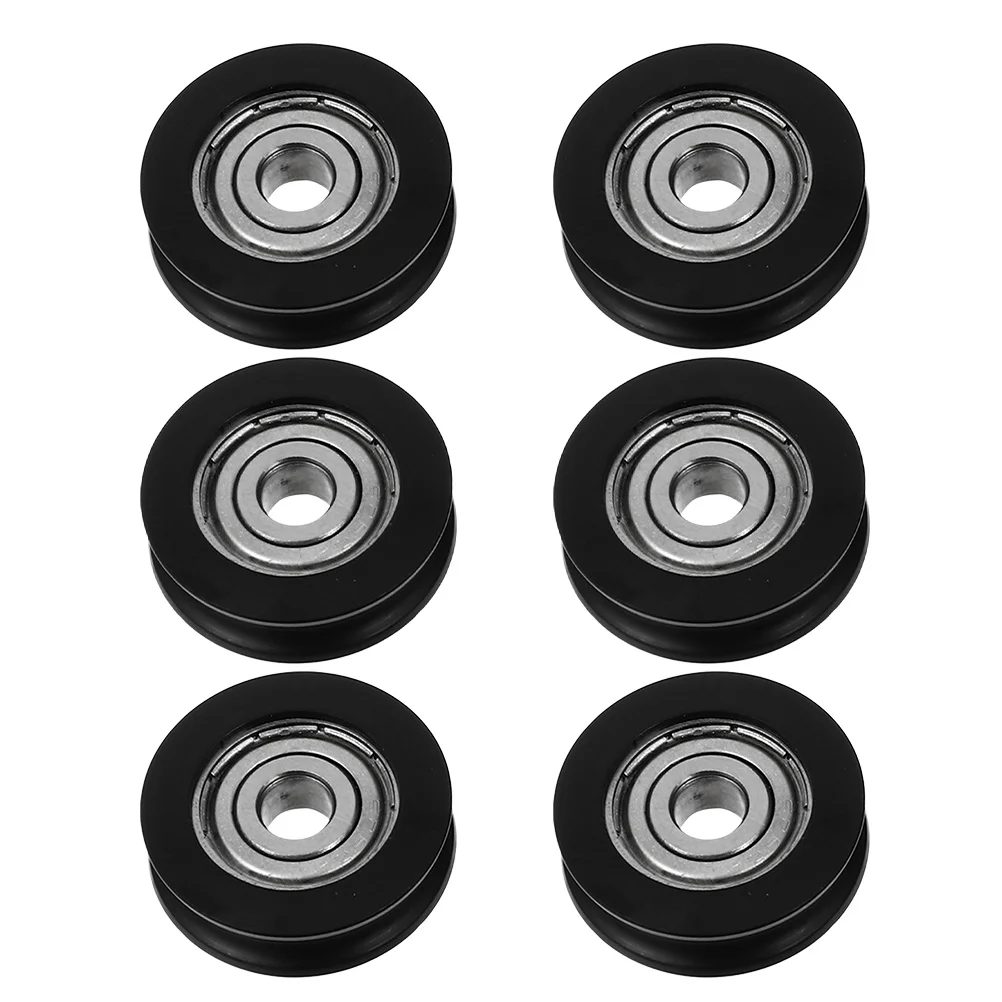 6pcs Sliding Door Pulley For Wardrobe Cabinet Aluminum Alloy Window Hardware Nylon Coated Wheels Heavy Duty Furniture Guide
6pcs Sliding Door Pulley For Wardrobe Cabinet Aluminum Alloy Window Hardware Nylon Coated Wheels Heavy Duty Furniture Guide