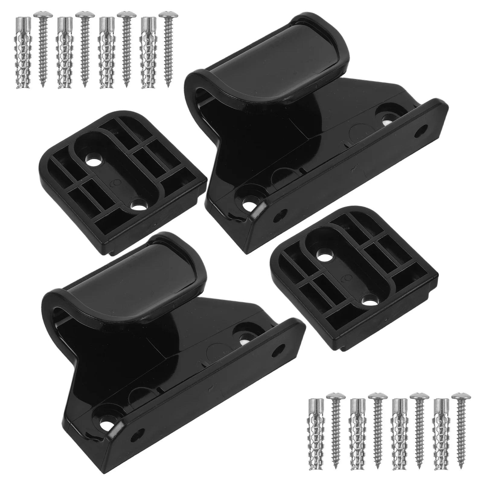 1 Set Retractable Baby Gate Hardware Mount Kit Black For Stairs Large Openings Brackets Latches Screws Indoor Outdoor Safety
1 Set Retractable Baby Gate Hardware Mount Kit Black For Stairs Large Openings Brackets Latches Screws Indoor Outdoor Safety