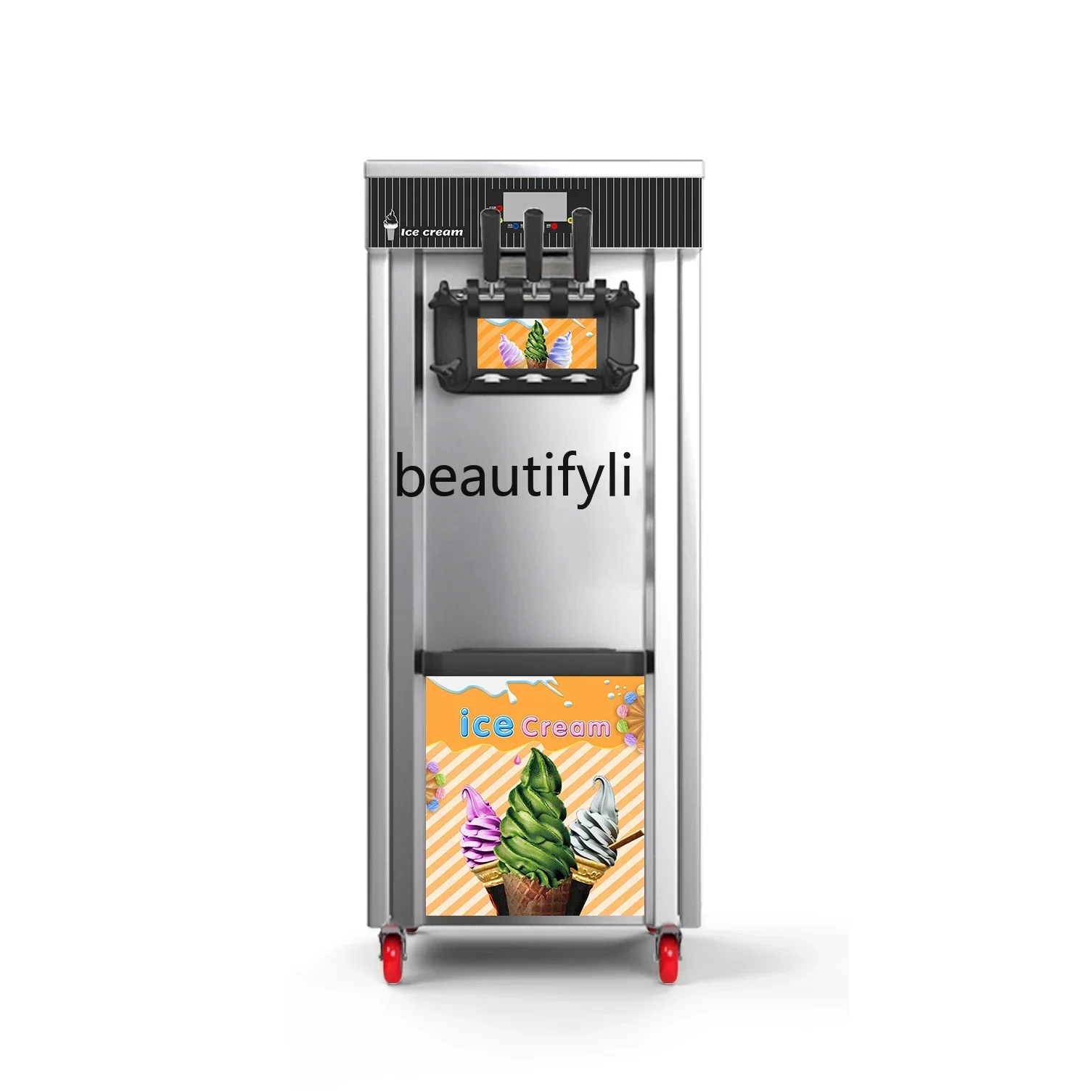 Q Vertical ice cream machine Commercial sundae machine, fully automatic ice cream machine stall machine
Q Vertical ice cream machine Commercial sundae machine, fully automatic ice cream machine stall machine