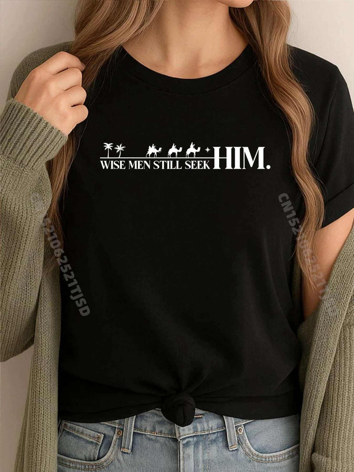 Мудрая женщина Still Seek Him Christian Christmas Иисус Женская одежда больших размеров Harajuku Vaporwave
Мудрая женщина Still Seek Him Christian Christmas Иисус Женская одежда больших размеров Harajuku Vaporwave