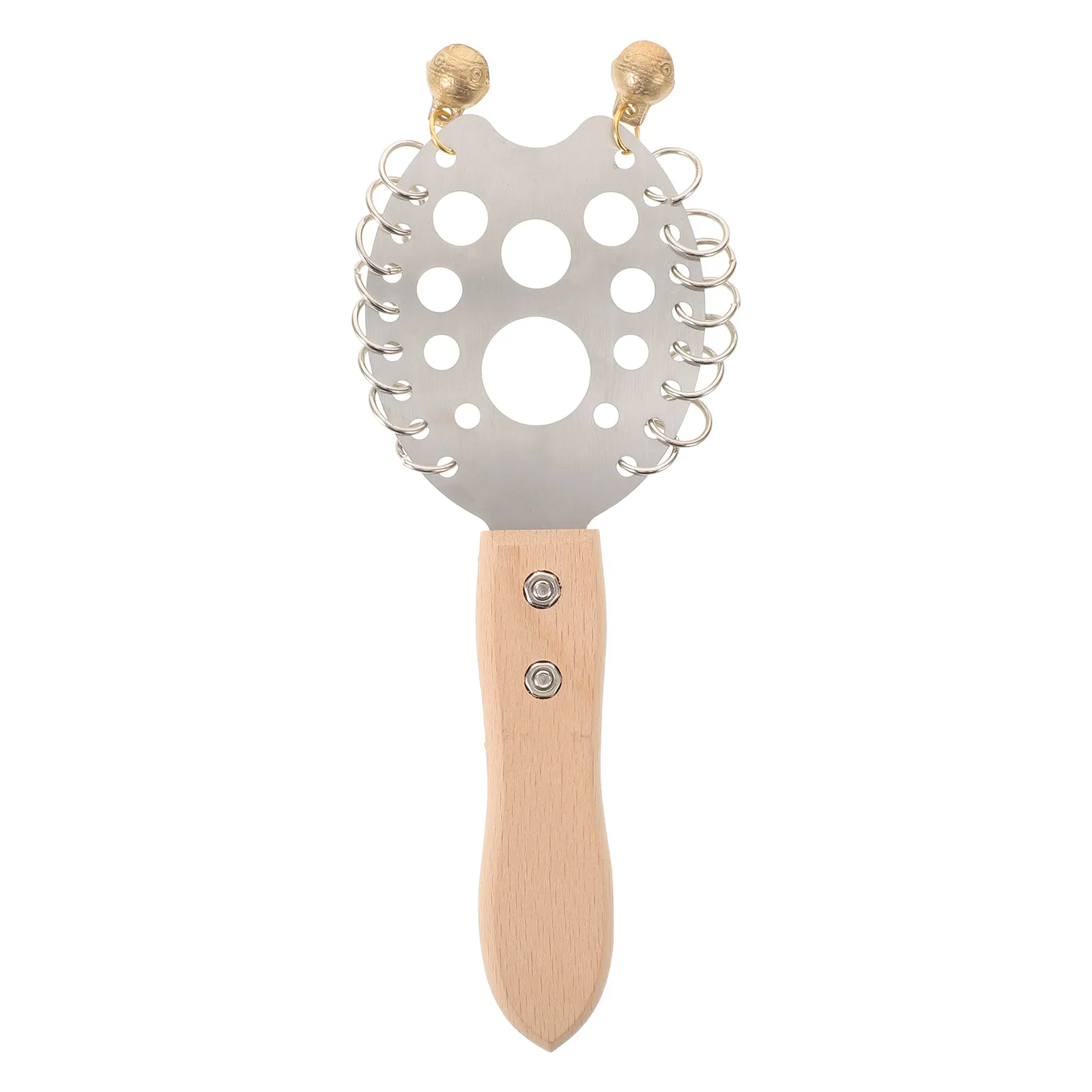 Handheld Djembe Rattle Wooden Handle Percussion Shaker African Drum Accessory for Beginners Professionals Party Music Instrument
Handheld Djembe Rattle Wooden Handle Percussion Shaker African Drum Accessory for Beginners Professionals Party Music Instrument