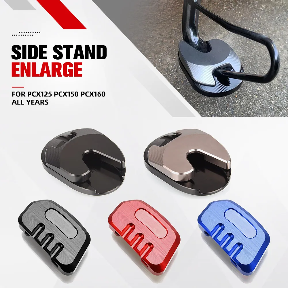 PCX 125 150 160 Motorcycle CNC Kickstand Enlarge Foot Side Stand Extension Plate Pad For HONDA PCX125 PCX150 PCX160 All Years
PCX 125 150 160 Motorcycle CNC Kickstand Enlarge Foot Side Stand Extension Plate Pad For HONDA PCX125 PCX150 PCX160 All Years