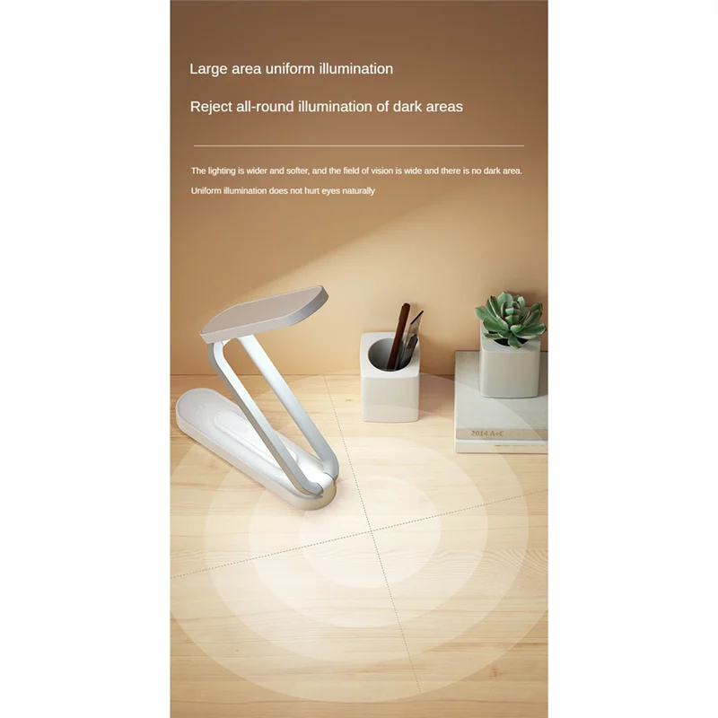 LED Desk Lamp Rechargeable, Portable, Foldable With 3 Brightness Settings Small Desk Lamp- Ideal For Office & Home
LED Desk Lamp Rechargeable, Portable, Foldable With 3 Brightness Settings Small Desk Lamp- Ideal For Office & Home