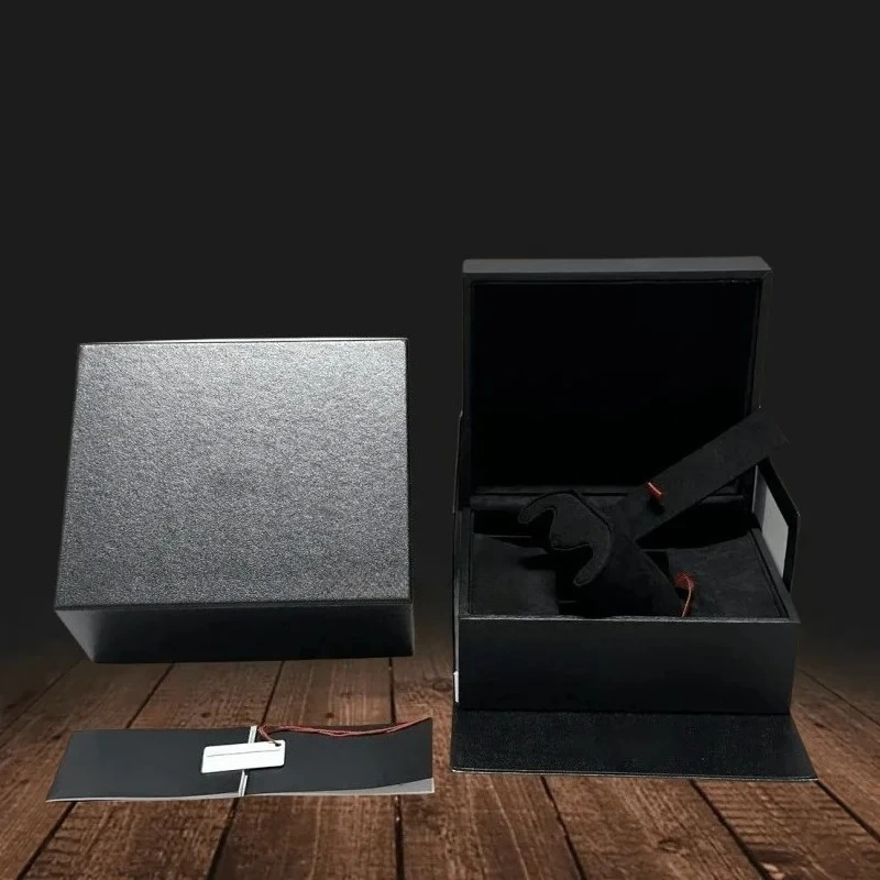 Black Wood Paper Flannel Watch Box with Gift Bag Book Fits Tudor Package Irregular Shape of Interior Storage Watch Box No Logo
Black Wood Paper Flannel Watch Box with Gift Bag Book Fits Tudor Package Irregular Shape of Interior Storage Watch Box No Logo