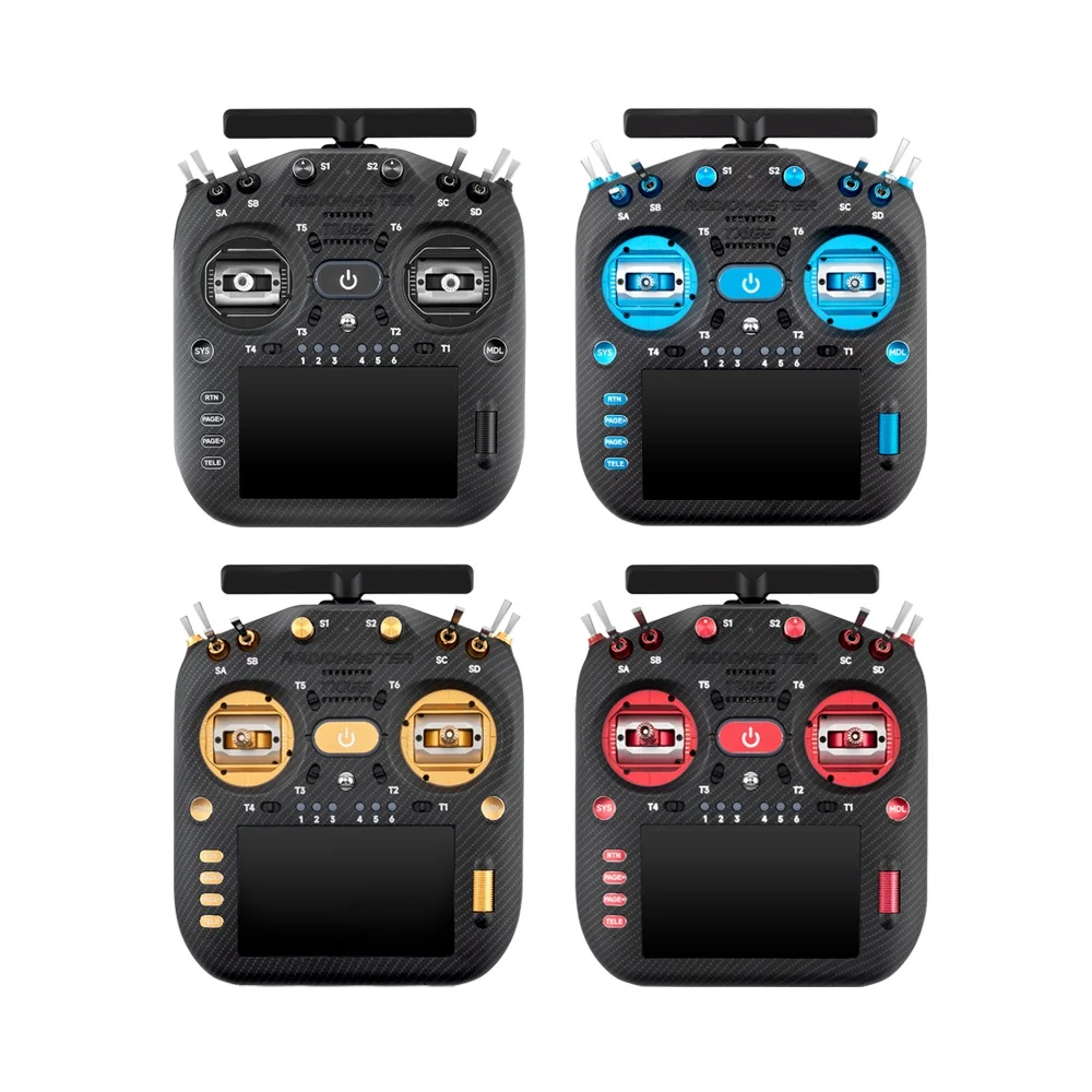 Radiomaster TX16S MK3 MAX ELRS 2.4GHz/900MHz Dual Band Transmitter 5.0" Touchscreen AG02 Hall Gimbals EdgeTX for FPV Racer Drone
Radiomaster TX16S MK3 MAX ELRS 2.4GHz/900MHz Dual Band Transmitter 5.0" Touchscreen AG02 Hall Gimbals EdgeTX for FPV Racer Drone