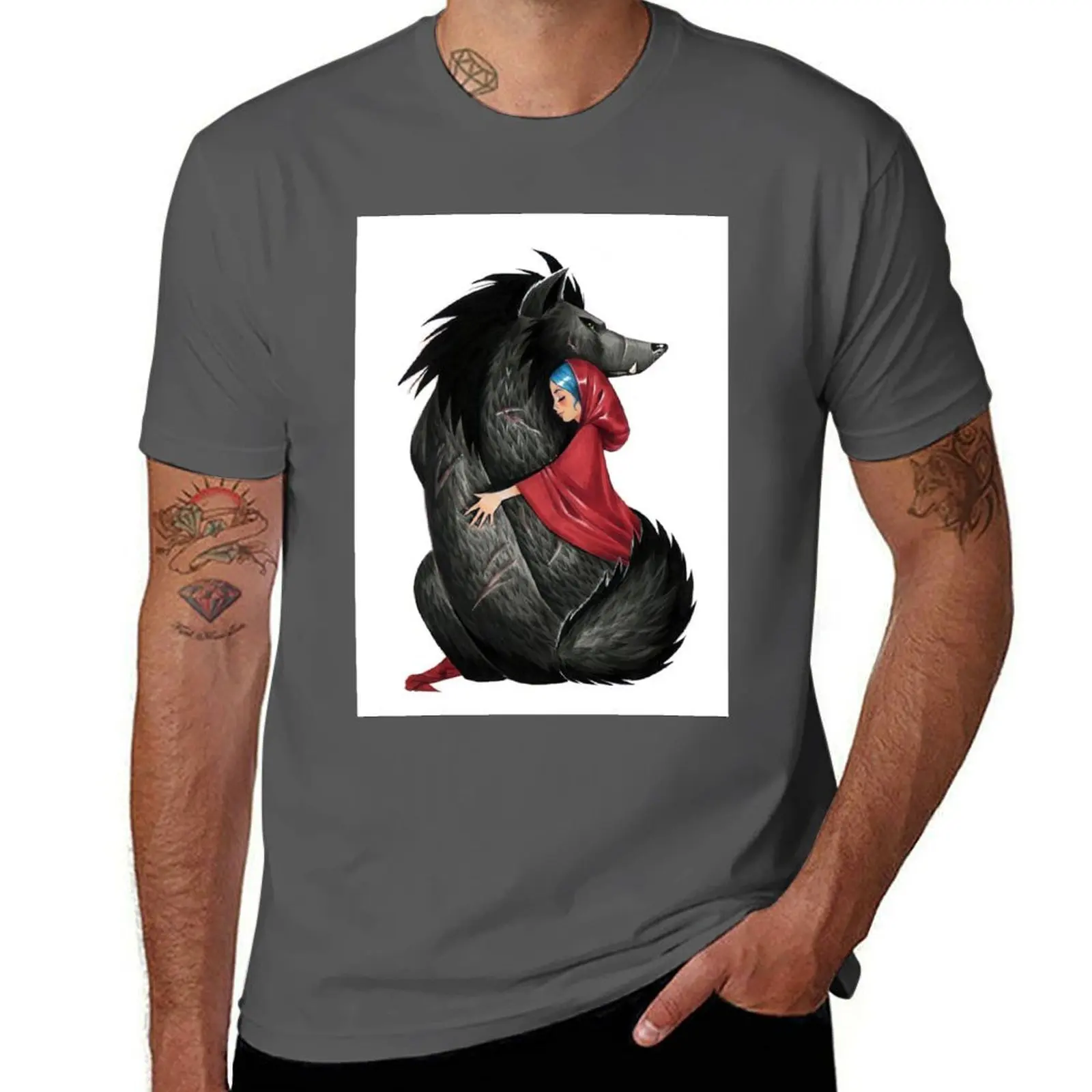 Red Ridding Hood Vegebul AU T-Shirt Retro Style Print Casual Top
Red Ridding Hood Vegebul AU T-Shirt Retro Style Print Casual Top