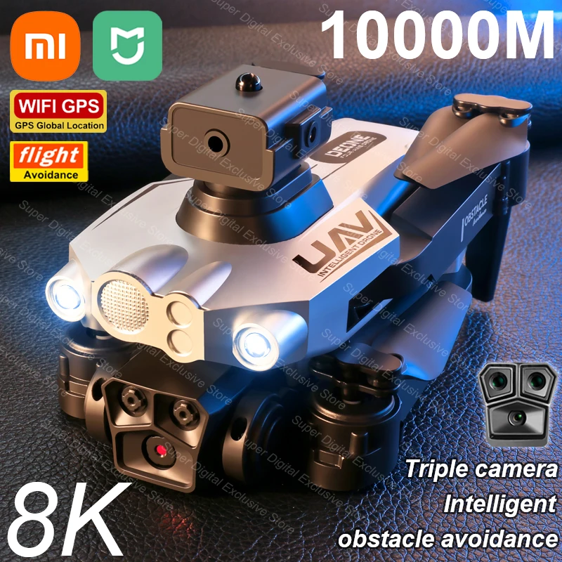 Xiaomi MIJIA LU200 Drone 8K GPS Triple Camera HD Aerial Photography WIFI Optical Localization Four-way Obstacle Avoidance Drone
Xiaomi MIJIA LU200 Drone 8K GPS Triple Camera HD Aerial Photography WIFI Optical Localization Four-way Obstacle Avoidance Drone