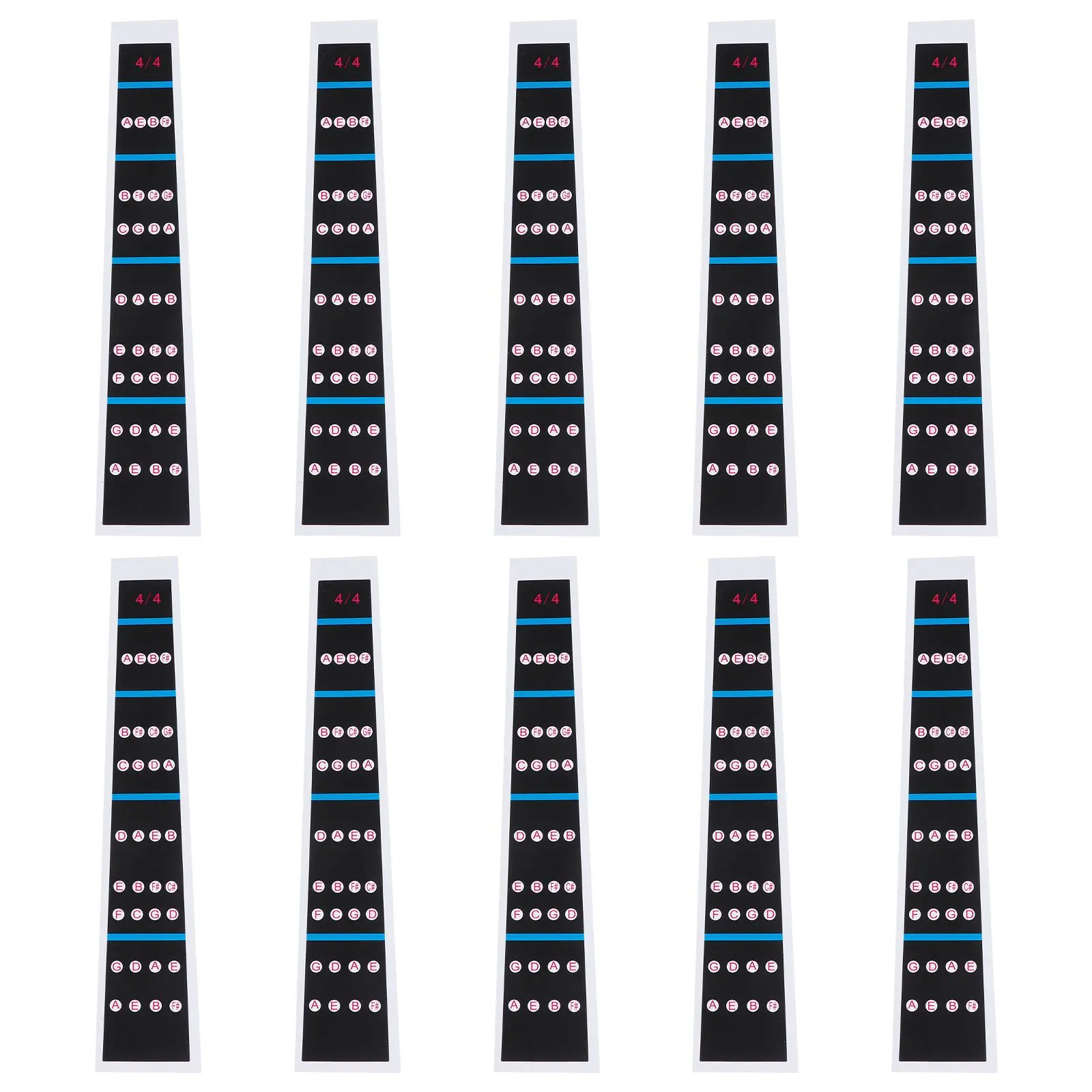 10pcs Violin Fretboard Stickers 4/4 Size Intonation Decals Musical Instrument Accessories Child Violins Fretboard
10pcs Violin Fretboard Stickers 4/4 Size Intonation Decals Musical Instrument Accessories Child Violins Fretboard