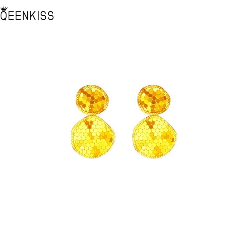 QEENKISS 24KT Gold Shiny Round Stud Earrings For Women Wedding Party Birthday Christmas Bride Mother Girl Ladies Gifts EG5530
QEENKISS 24KT Gold Shiny Round Stud Earrings For Women Wedding Party Birthday Christmas Bride Mother Girl Ladies Gifts EG5530