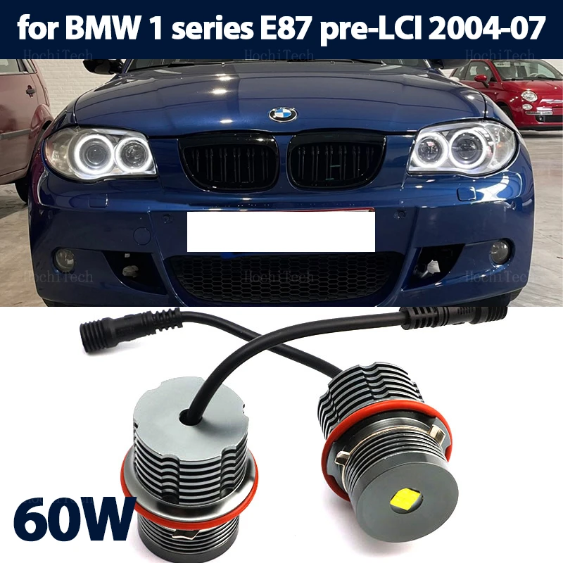 60 Вт габаритные лампы с ангельскими глазами, яркие фары, замена для BMW 1 серии E81 E82 E88 118i 118d 120i 120d 130i 2007-2011
60 Вт габаритные лампы с ангельскими глазами, яркие фары, замена для BMW 1 серии E81 E82 E88 118i 118d 120i 120d 130i 2007-2011