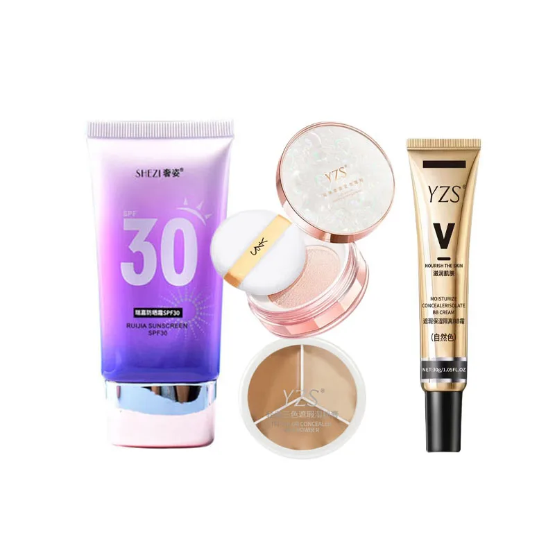 YZS Face Loose Powder with Shezi Sunscreen Kit Waterproof Matte Setting Powder Finish Makeup Oil-control Professional Cosmetics
YZS Face Loose Powder with Shezi Sunscreen Kit Waterproof Matte Setting Powder Finish Makeup Oil-control Professional Cosmetics
