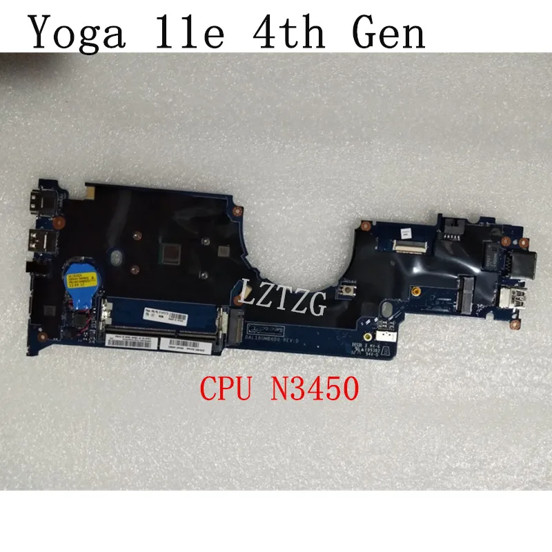 Материнская плата для ноутбука Lenovo Thinkpad Yoga 11E 4-го поколения с процессором N3450 UMA FRU 01HY373
Материнская плата для ноутбука Lenovo Thinkpad Yoga 11E 4-го поколения с процессором N3450 UMA FRU 01HY373