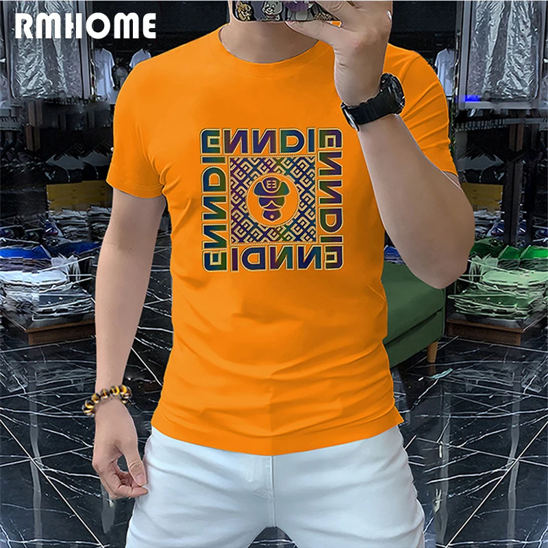 Men's T-shirt Clothing Sequin Diamond Letters Cotton Slim Male Tees 2023 Summer Round Neck Top Youthful Style Pevalent Man Wear
Men's T-shirt Clothing Sequin Diamond Letters Cotton Slim Male Tees 2023 Summer Round Neck Top Youthful Style Pevalent Man Wear