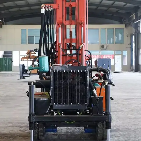 Customized 200m High Performance Commercial Water Well Drilling Rig with Hydraulic Stabilizing Outriggers
Customized 200m High Performance Commercial Water Well Drilling Rig with Hydraulic Stabilizing Outriggers