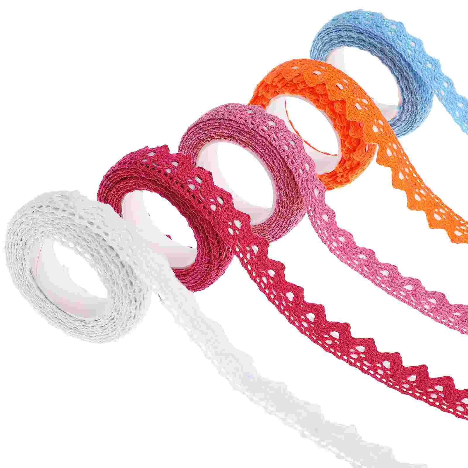 5pcs Single Color Hollow Lace Tape Masking Decorative Tape Sticky Craft Lace Trim Ribbon Adhesive Tape Lace Tape Sticker DIY Scr
5pcs Single Color Hollow Lace Tape Masking Decorative Tape Sticky Craft Lace Trim Ribbon Adhesive Tape Lace Tape Sticker DIY Scr