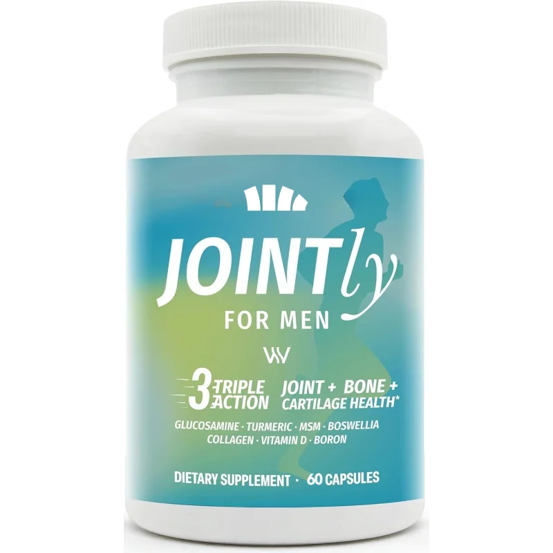 Joint Elasticity Supplement, 60 Capsules, Each 2100mg Containing Glucosamine and Turmeric for 30 Days Supply
Joint Elasticity Supplement, 60 Capsules, Each 2100mg Containing Glucosamine and Turmeric for 30 Days Supply