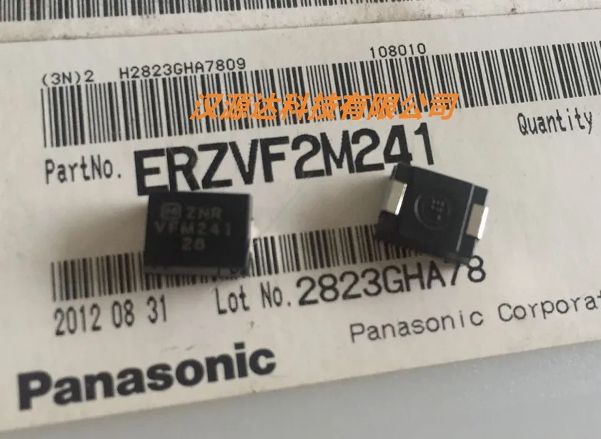 20 шт./лот ERZVF2M241 ZNR VFM241 240 В 600 А 3225 чипы электронные новые
20 шт./лот ERZVF2M241 ZNR VFM241 240 В 600 А 3225 чипы электронные новые