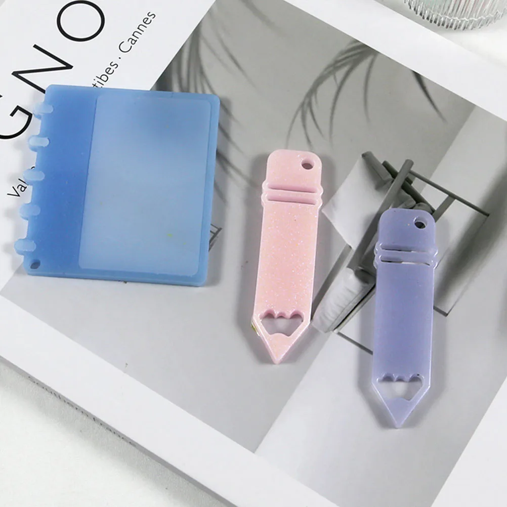 4pcs Pencil Silicone Mold for DIY Keychain Charm Pencil Charm Mold Crafts Nonstick Flexible Jewelry Making Accessories
4pcs Pencil Silicone Mold for DIY Keychain Charm Pencil Charm Mold Crafts Nonstick Flexible Jewelry Making Accessories