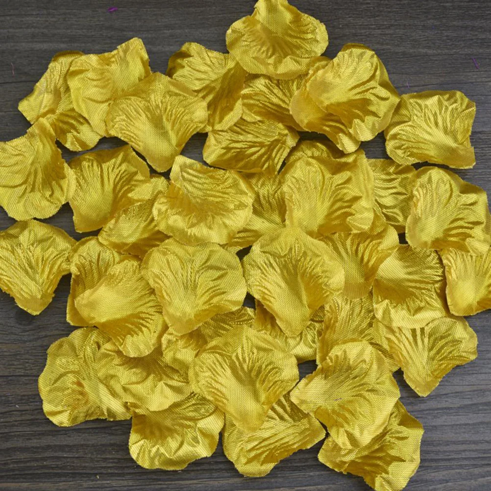 100Pcs Artificial Rose Petals Fabric Gold High-Density Simulated Flower for Wedding Party Decoration Centerpieces Table Scatter
100Pcs Artificial Rose Petals Fabric Gold High-Density Simulated Flower for Wedding Party Decoration Centerpieces Table Scatter