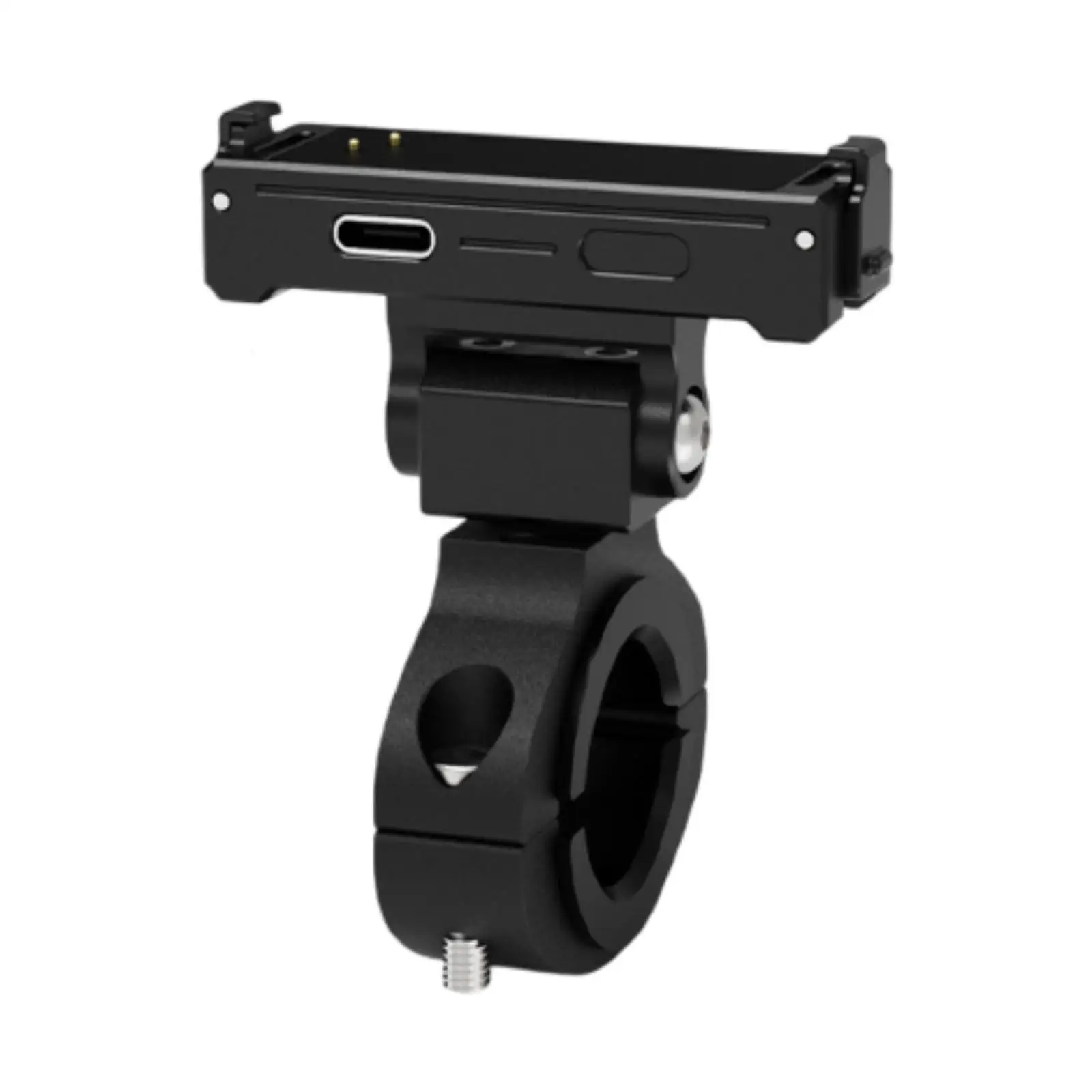Handlebar Clamp Camera Mount Bracket, Removable Rubber Gasket, Universal Aluminum Alloy Sturdy Camera Holder Bicycle Clip
Handlebar Clamp Camera Mount Bracket, Removable Rubber Gasket, Universal Aluminum Alloy Sturdy Camera Holder Bicycle Clip