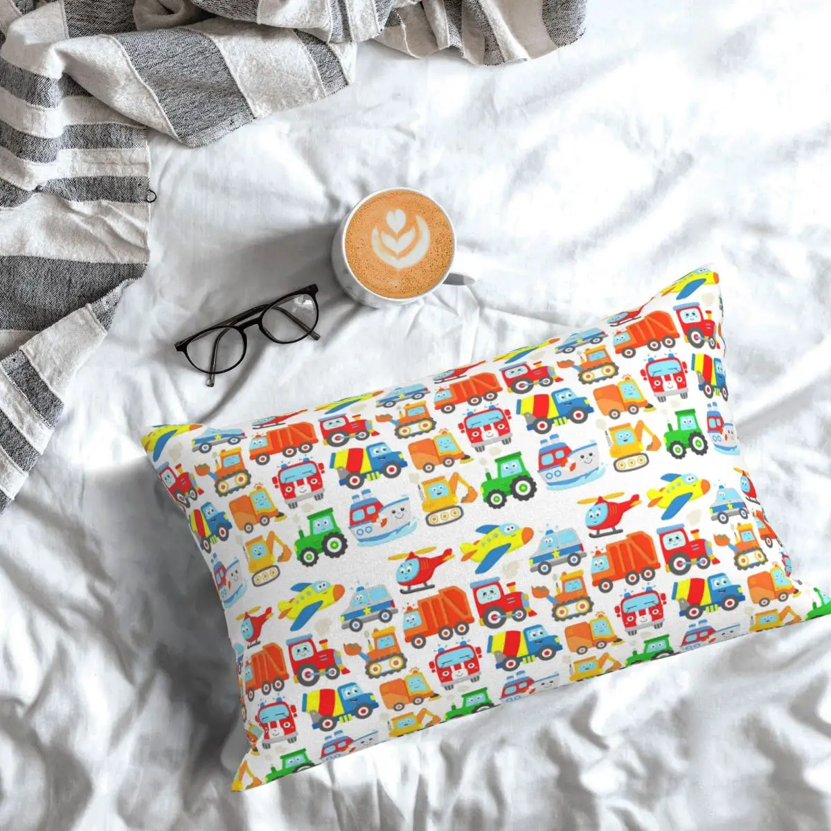Plane Helicopter Excavator Trashtruck Ship Tractor Train Police Firetruck Kids Rectangle Pillowcase Cover Comfort Throw Pillow
Plane Helicopter Excavator Trashtruck Ship Tractor Train Police Firetruck Kids Rectangle Pillowcase Cover Comfort Throw Pillow