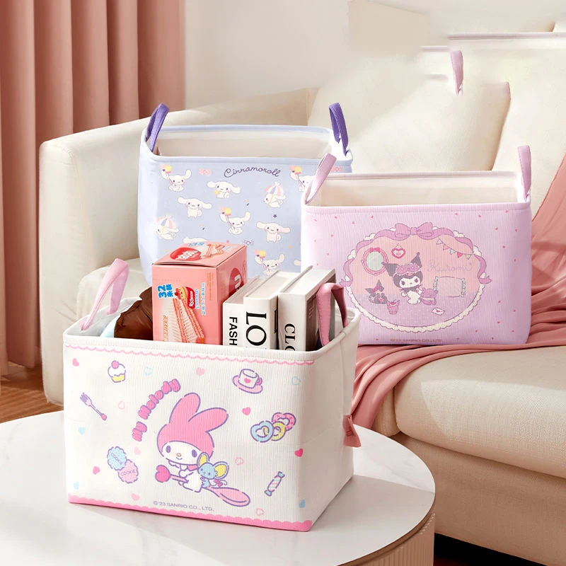 New Hello Kitty Kawaii Sanrio Storage Box Y2K Desktop Miscellaneous Storage Basket Cosmetics Wardrobe Storage Box Gifts for Kids
New Hello Kitty Kawaii Sanrio Storage Box Y2K Desktop Miscellaneous Storage Basket Cosmetics Wardrobe Storage Box Gifts for Kids