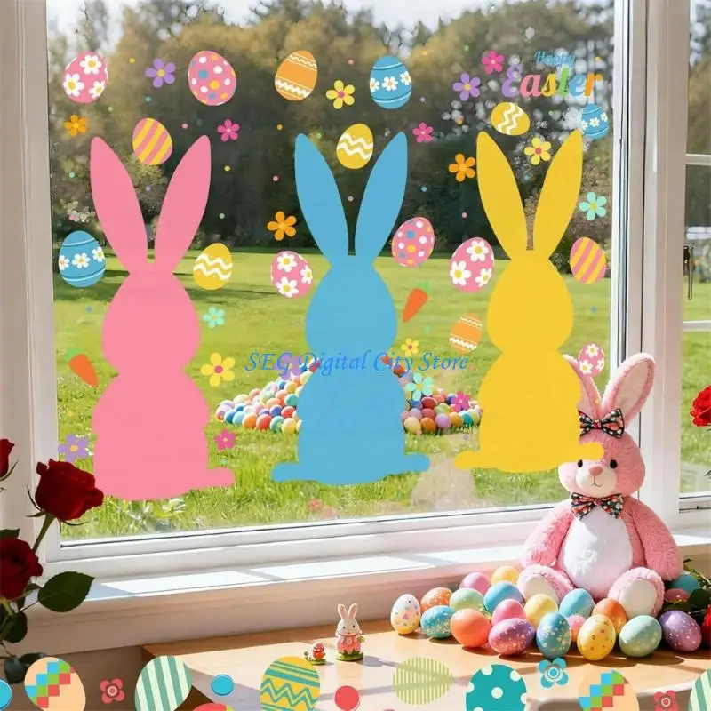 U75B 3 Pack Large Easter Holiday Window Designs Safe and User Friendly Party Supplies Suitable for Holiday
U75B 3 Pack Large Easter Holiday Window Designs Safe and User Friendly Party Supplies Suitable for Holiday
