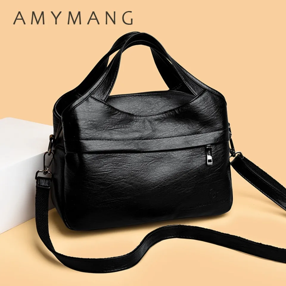 Authentic Washed Leather Small Square Bag Urban Simple Style Women's Bag with Multiple Pockets Soft Leather Crossbody Shoulder
Authentic Washed Leather Small Square Bag Urban Simple Style Women's Bag with Multiple Pockets Soft Leather Crossbody Shoulder
