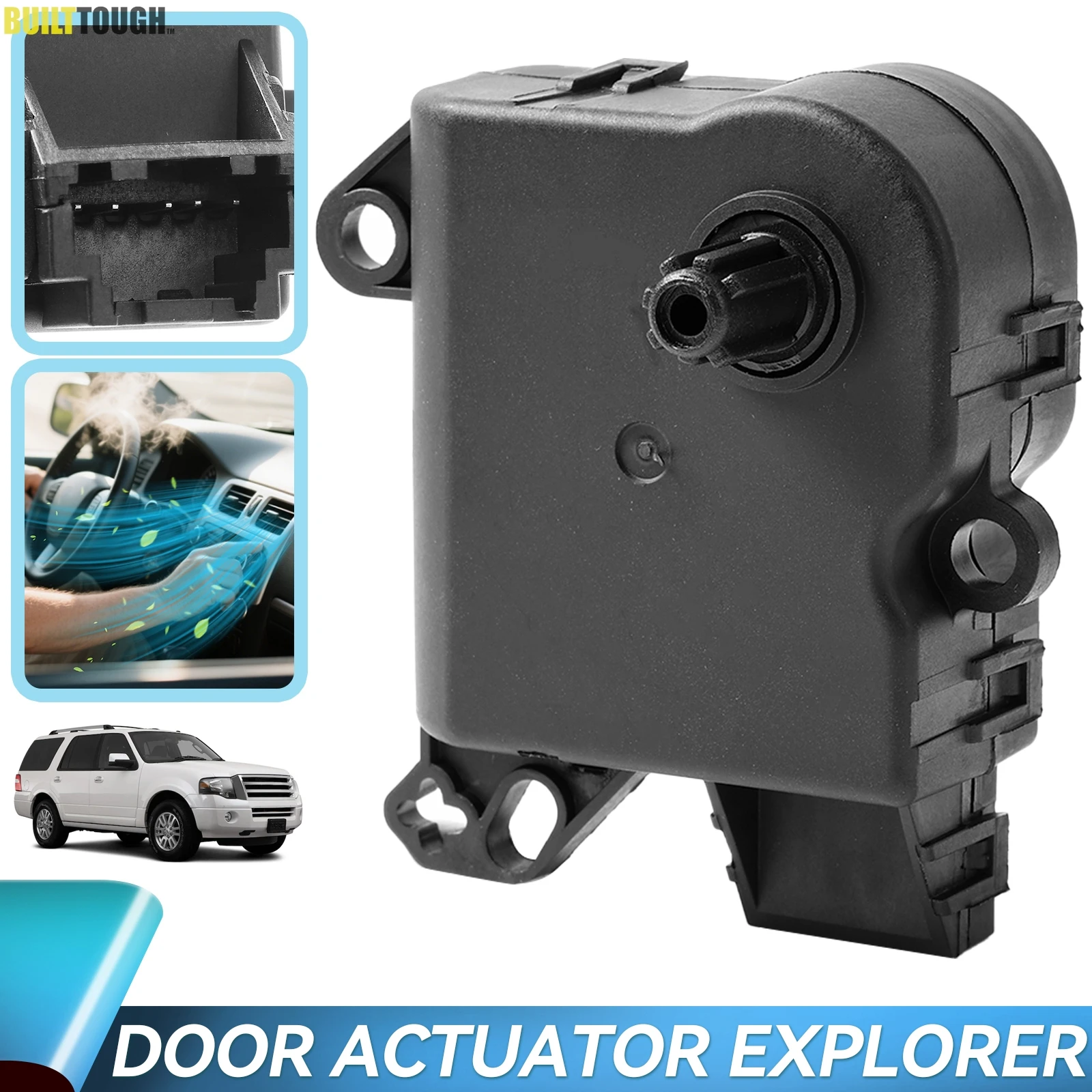 HVAC Blend Door Actuator AA5Z19E616C AA5Z-19E616-C For Ford Explorer & Flex 2011-18 Ford Taurus 2008-2018 Lincoln MKT 2010-2018
HVAC Blend Door Actuator AA5Z19E616C AA5Z-19E616-C For Ford Explorer & Flex 2011-18 Ford Taurus 2008-2018 Lincoln MKT 2010-2018