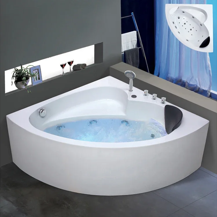 European Style Corner Acrylic Bathtubs in Small Bathtub Size Luxury Heating Whirlpool Jacuzzis Bath Tubs and Showers
European Style Corner Acrylic Bathtubs in Small Bathtub Size Luxury Heating Whirlpool Jacuzzis Bath Tubs and Showers