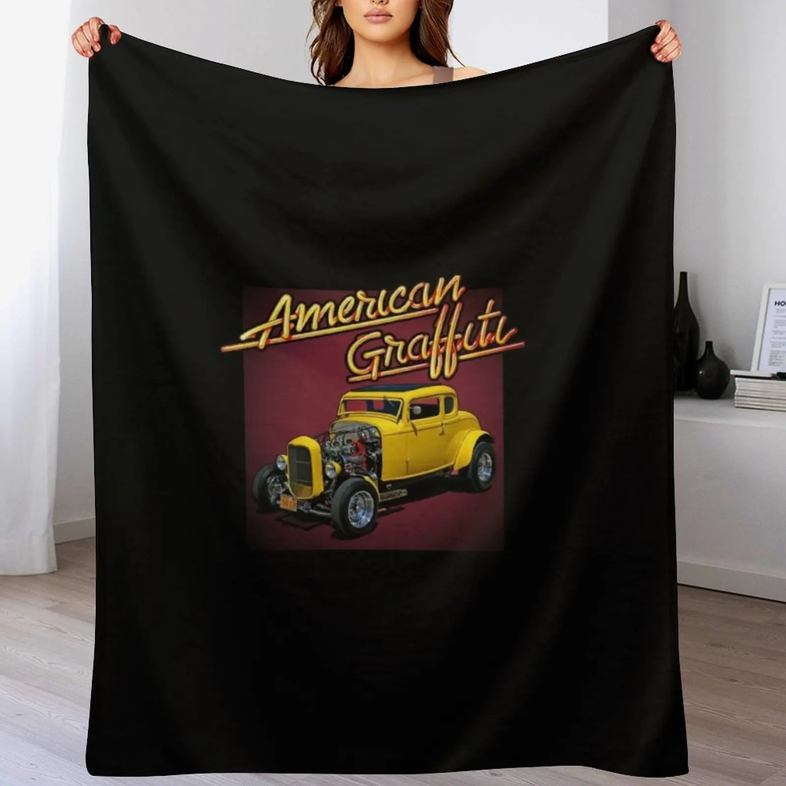 American Graffiti 70s Classic Car Movies Throw Blanket Warm Accent Blanket for Living Room Decoration
American Graffiti 70s Classic Car Movies Throw Blanket Warm Accent Blanket for Living Room Decoration