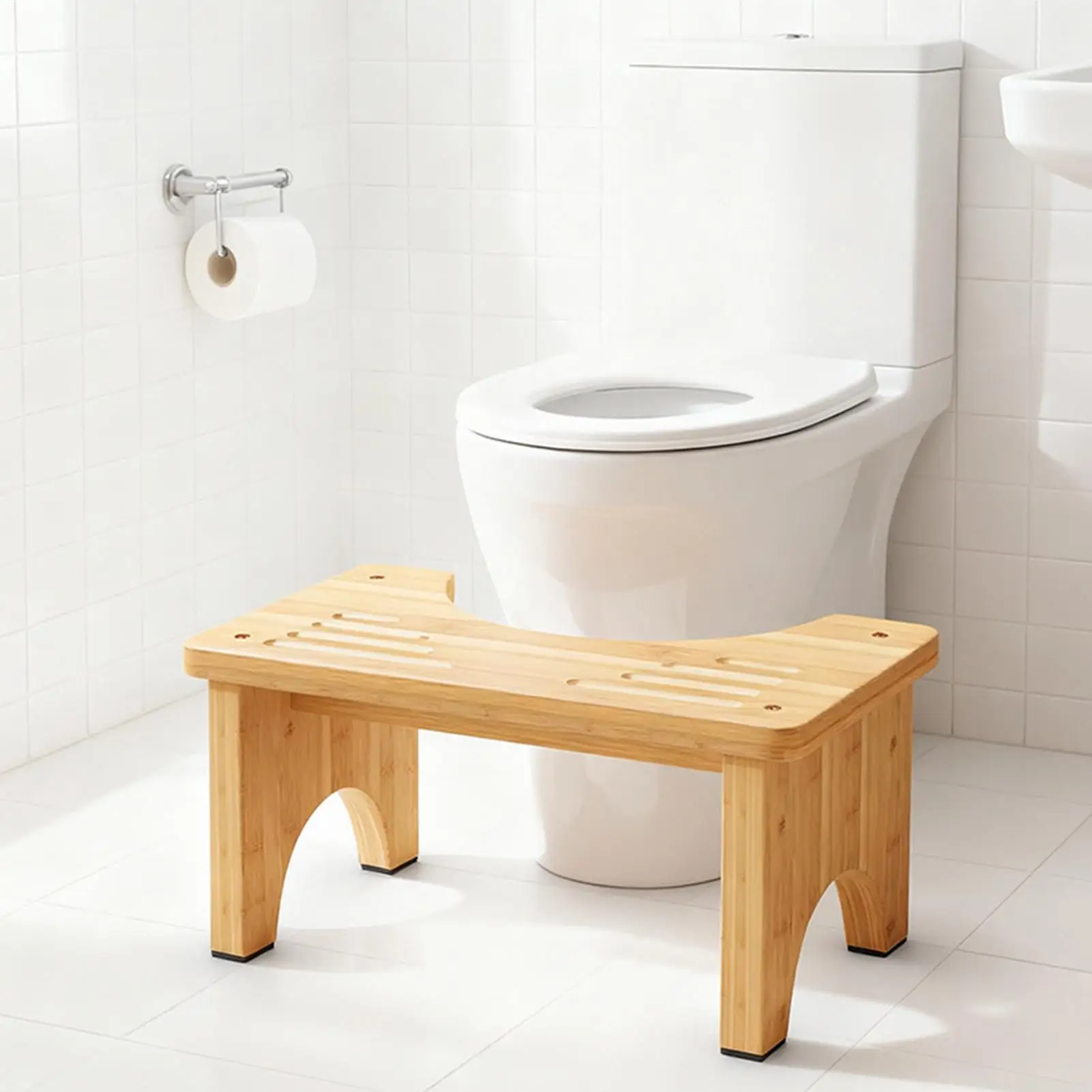 Toilet Step for Pooping Wooden Portable Foldable Non-slip Bathroom Pooping Stool for Kids Adults Home Bathroom Travel Hotel
Toilet Step for Pooping Wooden Portable Foldable Non-slip Bathroom Pooping Stool for Kids Adults Home Bathroom Travel Hotel