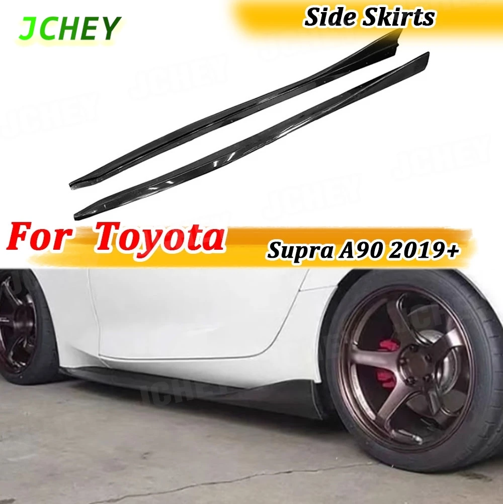 JCHEY Real Carbon Fiber Car Side Skirts Apron for Toyota Supra A90 2019+ Side Skirts Apron Spoiler Body Kits Car Accessories
JCHEY Real Carbon Fiber Car Side Skirts Apron for Toyota Supra A90 2019+ Side Skirts Apron Spoiler Body Kits Car Accessories