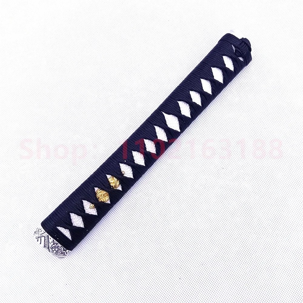 Ручка Tsuka, рукоять из сплава Kashira Fuchi Menuki для настоящего японского японского самурая, катаны, меча, фитинги, аксессуары, детали, длина 26 см
Ручка Tsuka, рукоять из сплава Kashira Fuchi Menuki для настоящего японского японского самурая, катаны, меча, фитинги, аксессуары, детали, длина 26 см