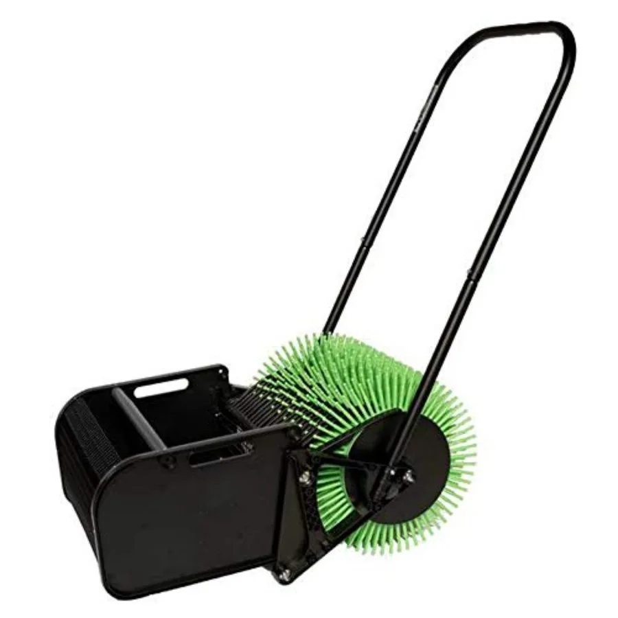 Golf ball picker for outdoor use, durable plastic construction, black color, ergonomic 18-inch push design for efficient collec
Golf ball picker for outdoor use, durable plastic construction, black color, ergonomic 18-inch push design for efficient collec