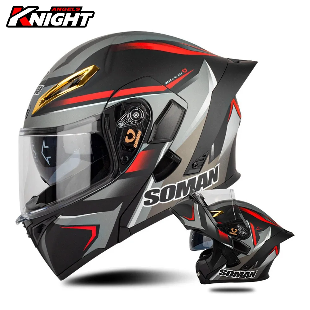 Motorcycle Helmet Matte Black Wear-Resistant Head Anti-Slip Protection Motocross Four Seasons Racing Flip Up Helmet Equipment
Motorcycle Helmet Matte Black Wear-Resistant Head Anti-Slip Protection Motocross Four Seasons Racing Flip Up Helmet Equipment