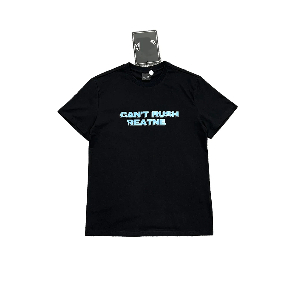 Man Cotton Short Sleeve Tee Jogger T-shirt Summer Tracksuit Top 'Cant Rush' Tee-Black Casual Sports TOPS
Man Cotton Short Sleeve Tee Jogger T-shirt Summer Tracksuit Top 'Cant Rush' Tee-Black Casual Sports TOPS