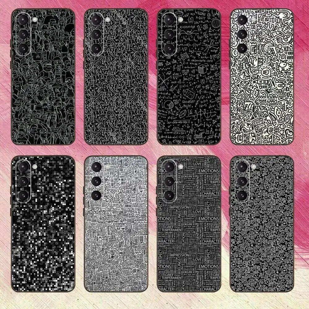 Black and white texture pattern Phone Case For Samsung Galaxy A73,A72,A71,A70,A53,A52,A51,Others Soft Black Cover
Black and white texture pattern Phone Case For Samsung Galaxy A73,A72,A71,A70,A53,A52,A51,Others Soft Black Cover