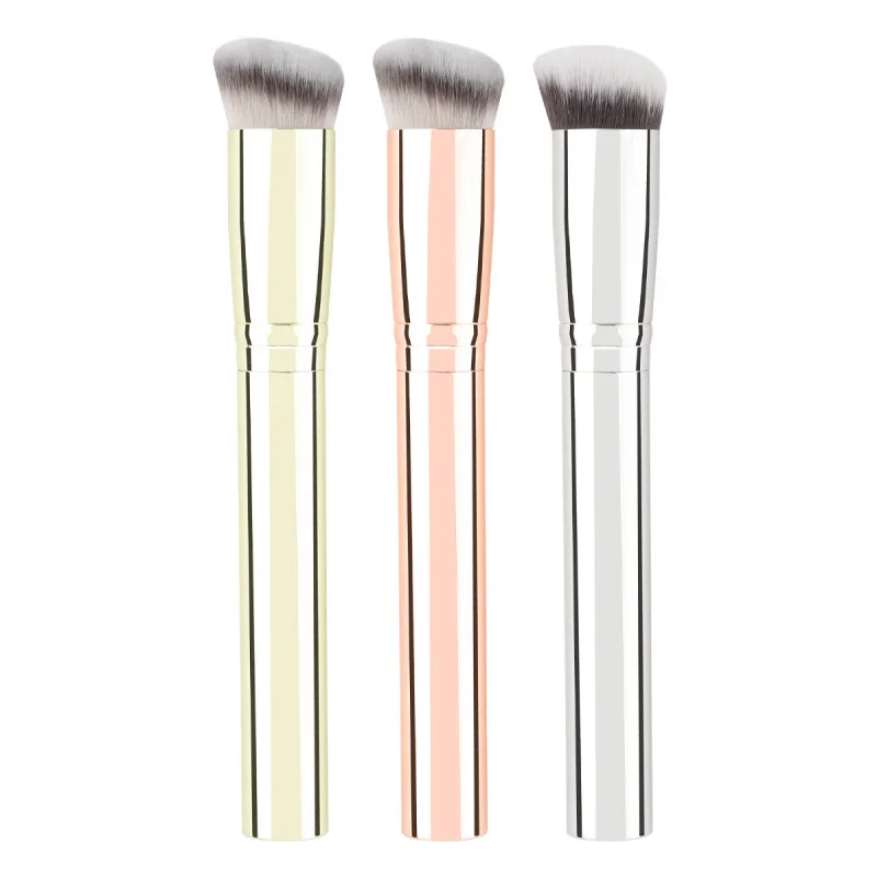 Single Makeup Brush Aluminum Tube Oblique Concealer Brush Soft Fur Smear-Proof Makeup Lightweight Seamless Beauty Tools
Single Makeup Brush Aluminum Tube Oblique Concealer Brush Soft Fur Smear-Proof Makeup Lightweight Seamless Beauty Tools