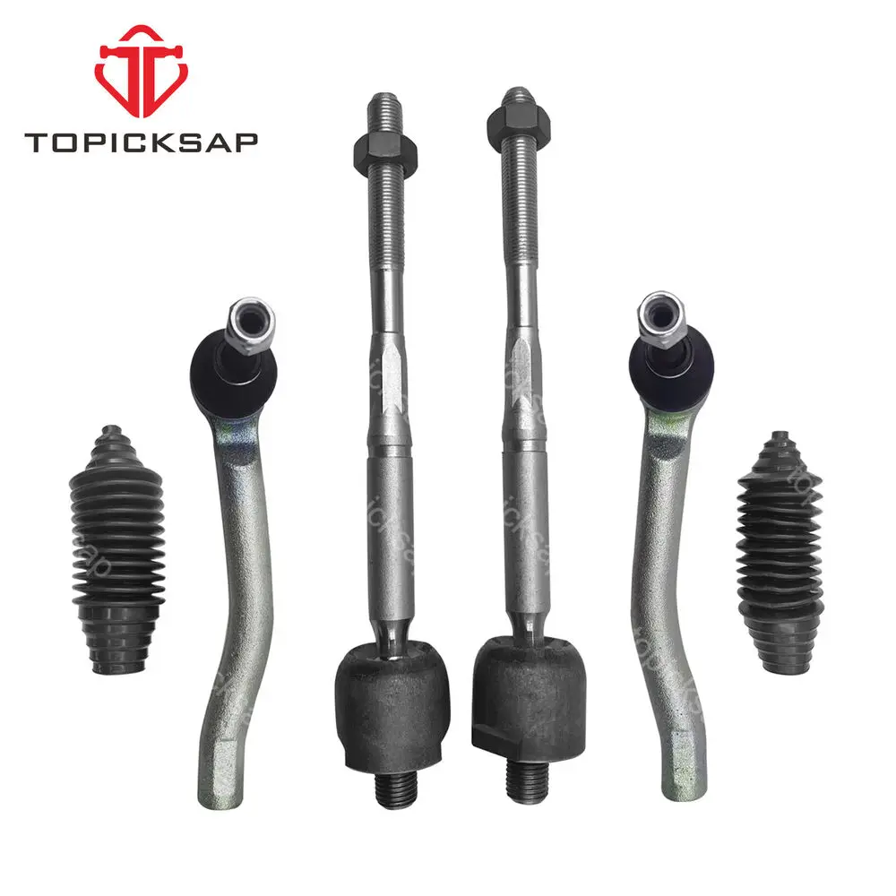 TOPICKSAP Комплект передних рулевых внутренних внешних наконечников рулевой тяги, комплект из 6 предметов для Nissan Sentra NV200 Chevrolet City Express 2013-2019
TOPICKSAP Комплект передних рулевых внутренних внешних наконечников рулевой тяги, комплект из 6 предметов для Nissan Sentra NV200 Chevrolet City Express 2013-2019