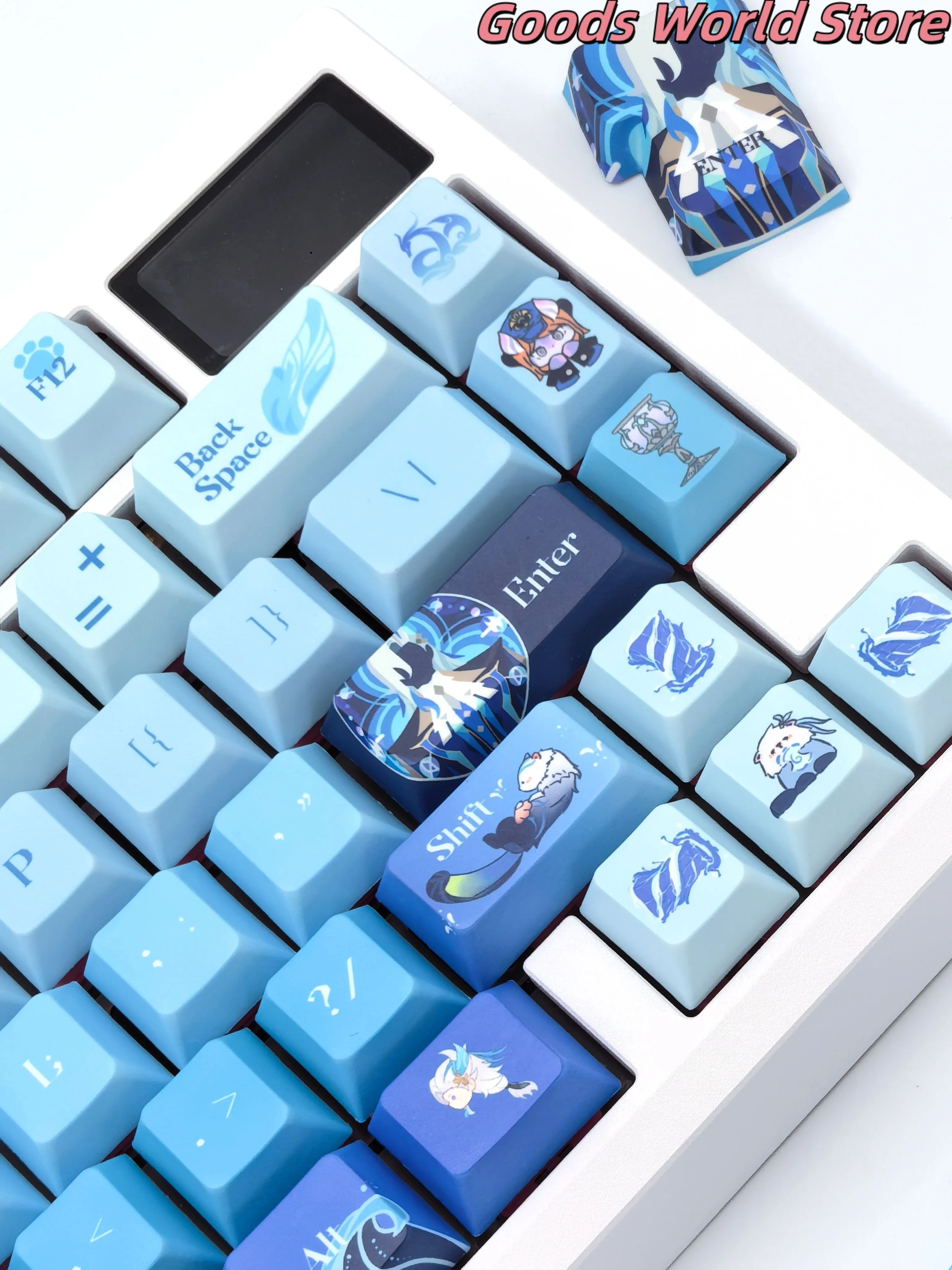 В наличии Neuvillette колпачок для игры Genshin Impact механическая клавиатура колпачок Neuvillette косплей костюм подарок на Хэллоуин
В наличии Neuvillette колпачок для игры Genshin Impact механическая клавиатура колпачок Neuvillette косплей костюм подарок на Хэллоуин